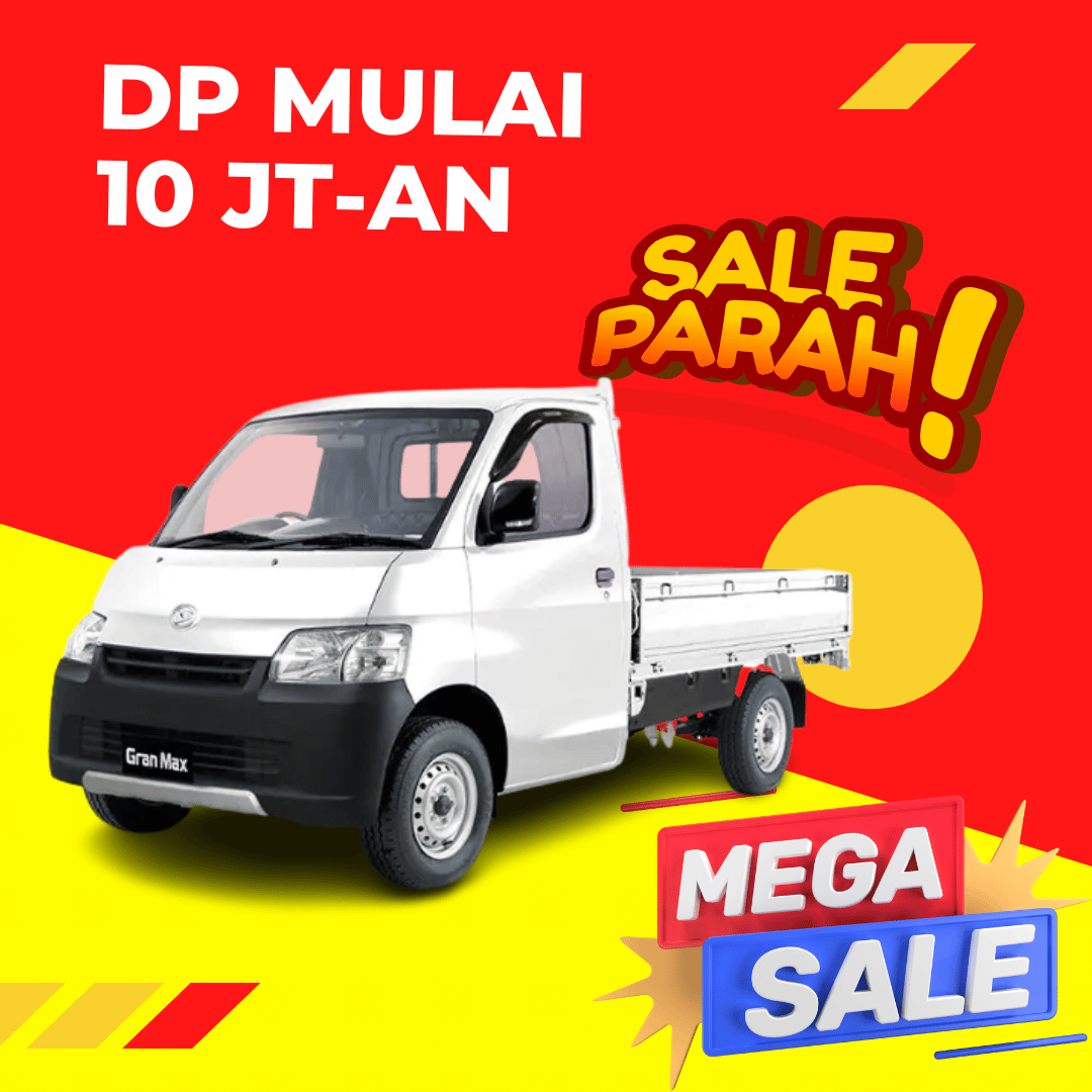 Sale Daihatsu Sampit - Harga Gran Max - Kredit Daihatsu Gran Max Pick Up 10 Jutaan