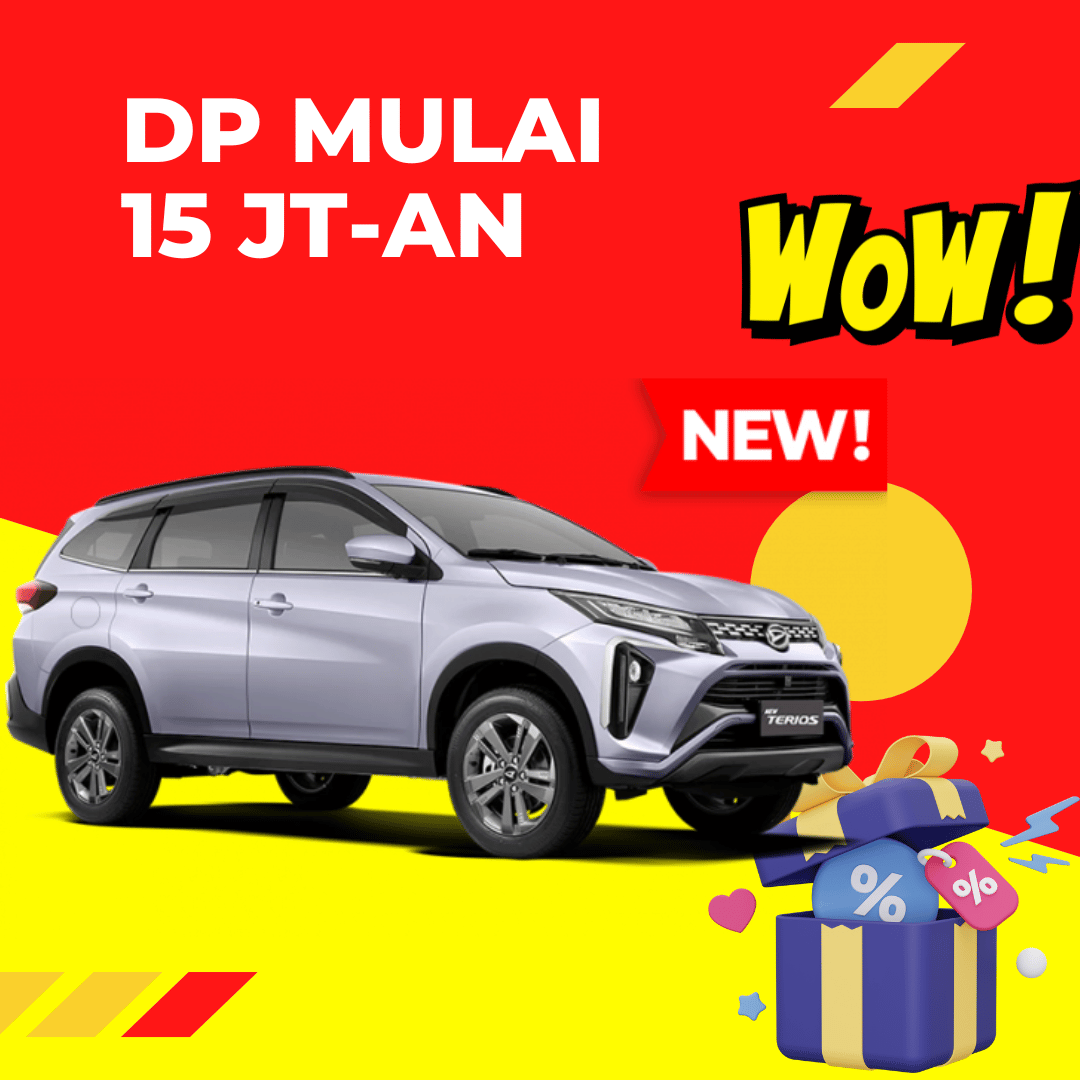 Dealer Daihatsu Sampit - Harga Terios - Kredit Daihatsu Terios 15 Jutaan